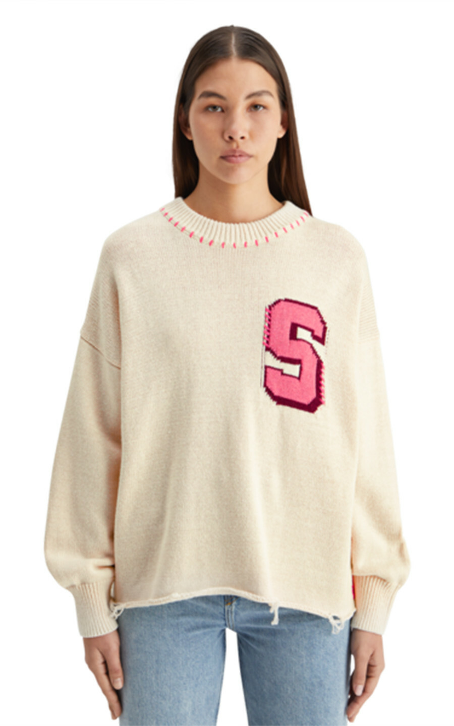 Ecru Sweater/trui