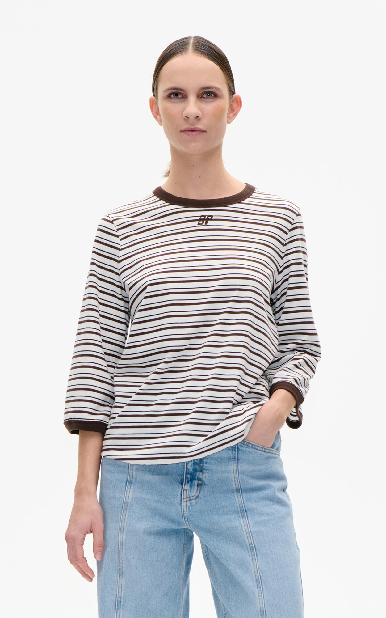 Ecru T-shirt/top