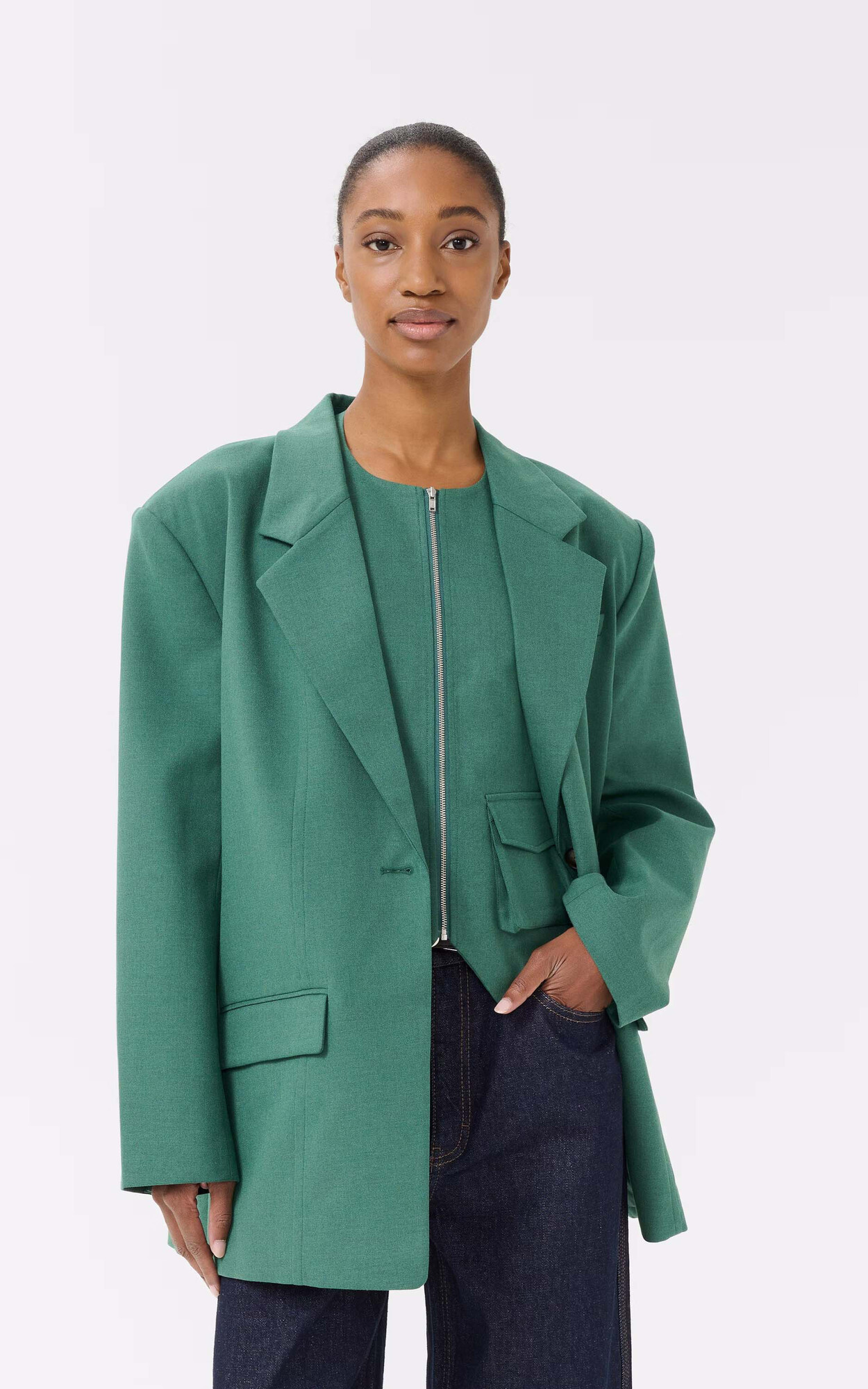 Groen Blazer