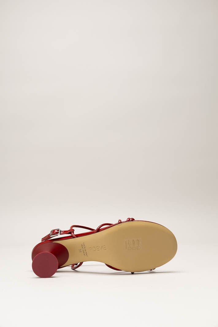 Rood Sandaal hak image