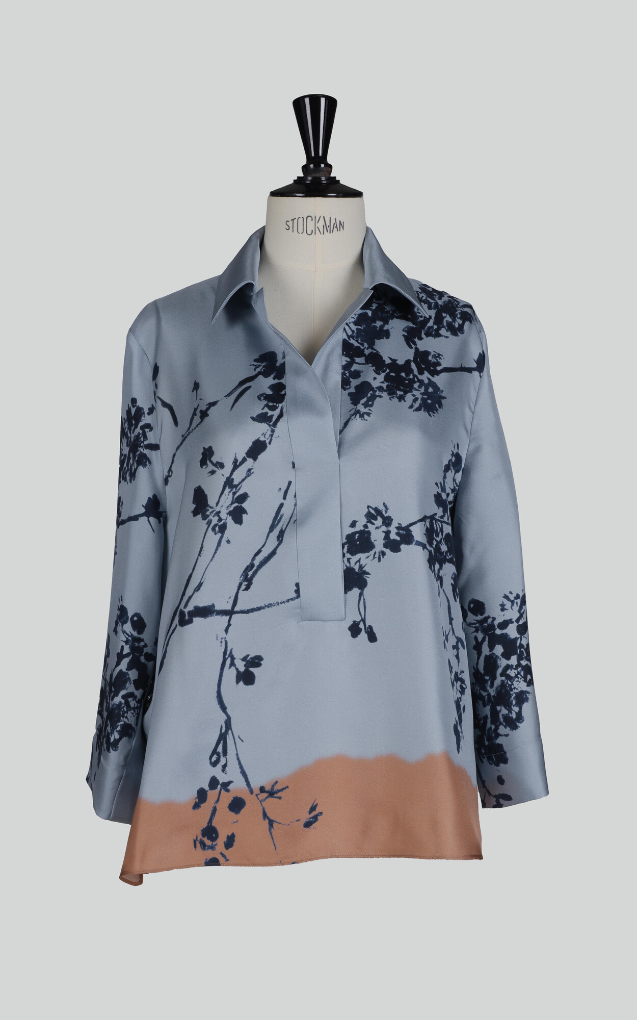 Lichtblauw Blouse