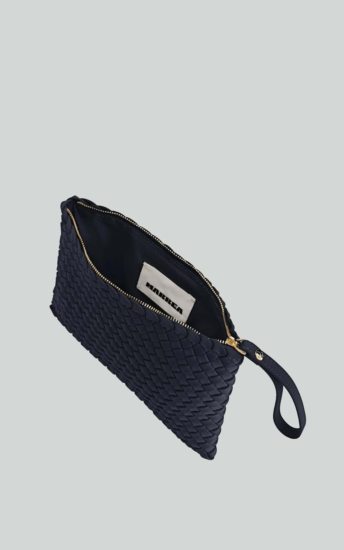 Donkerblauw Clutch