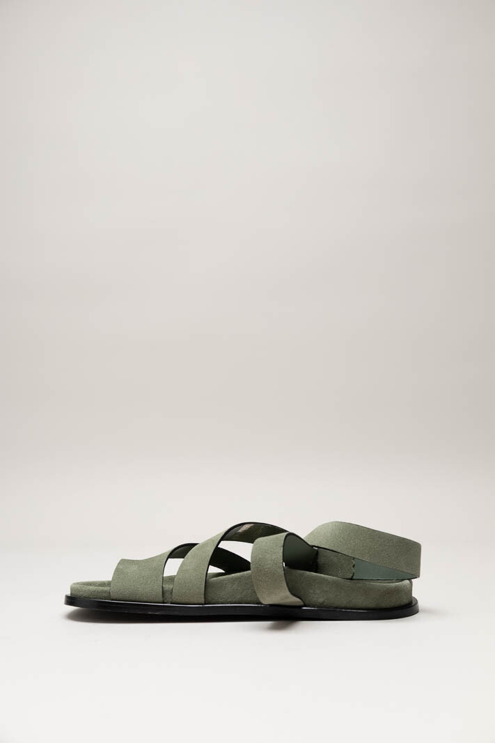 Kaki Sandaal plat image