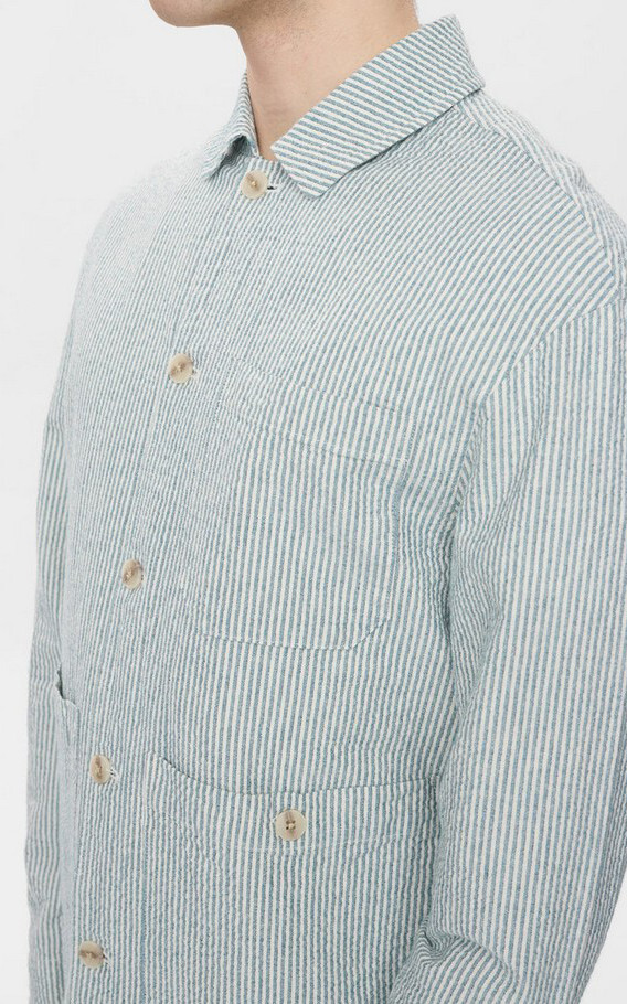 Lichtblauw Overshirt image