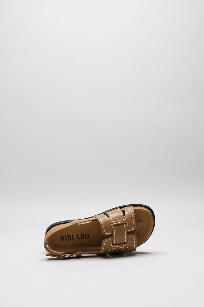 Bruin Sandaal plat image
