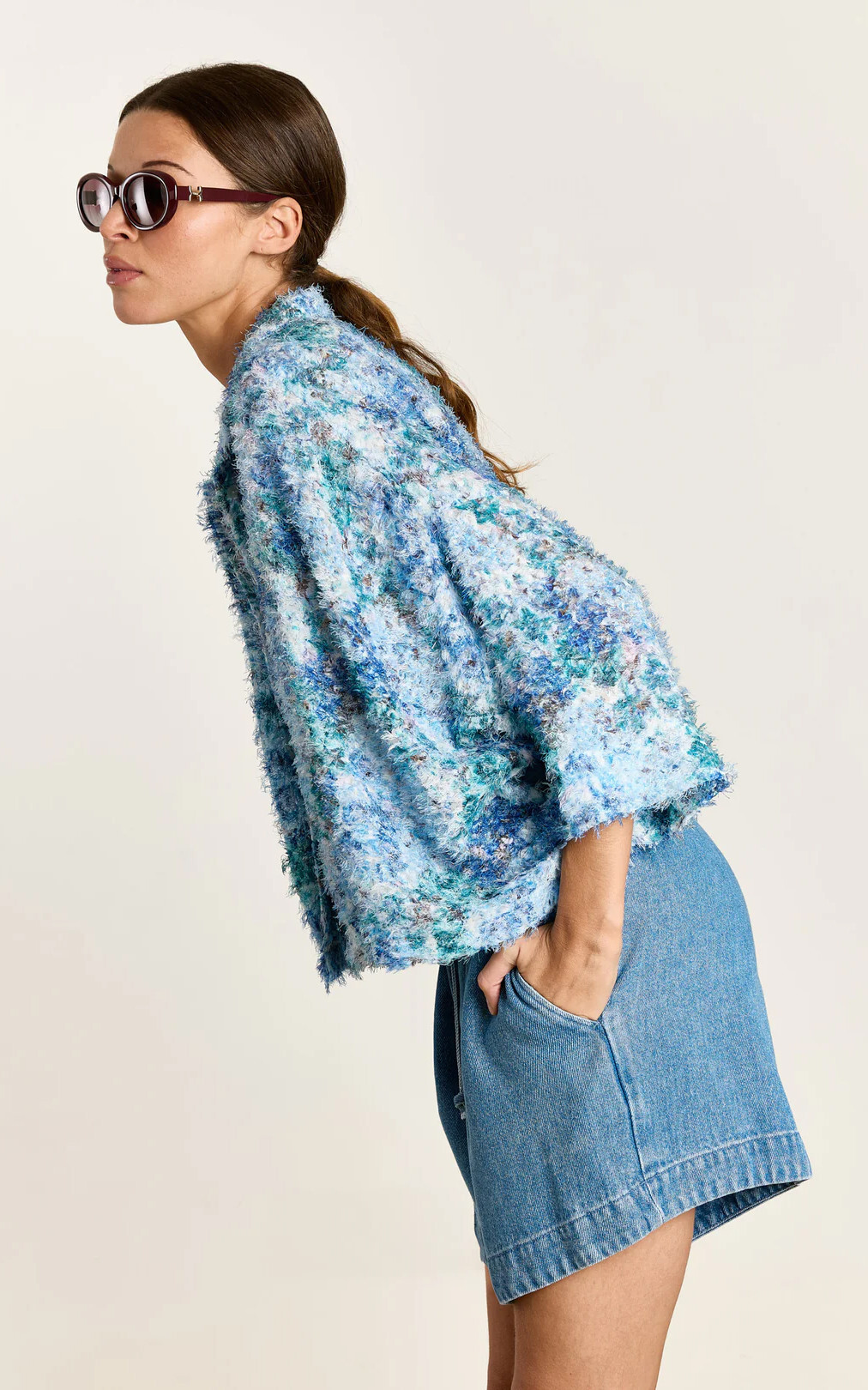 Blauw Blouse image