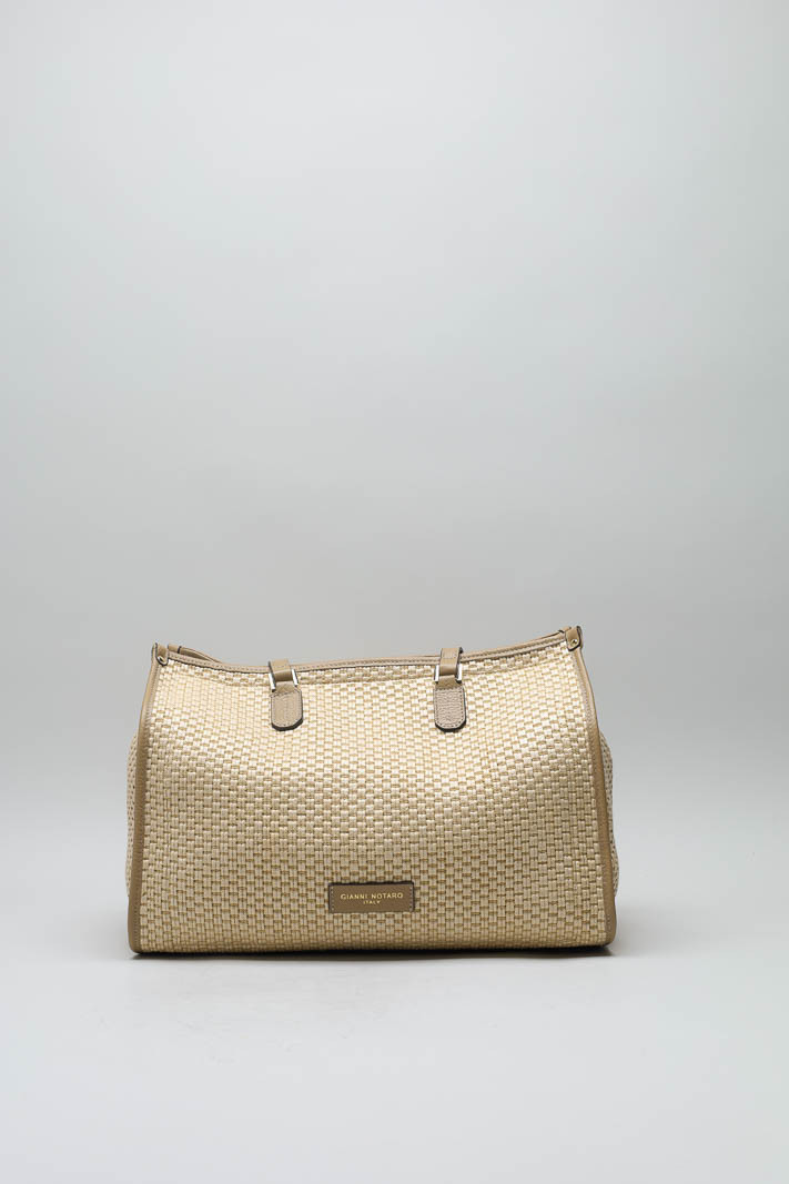 Beige Schoudertas