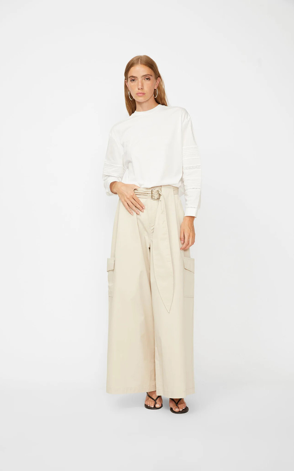 Beige Broek image