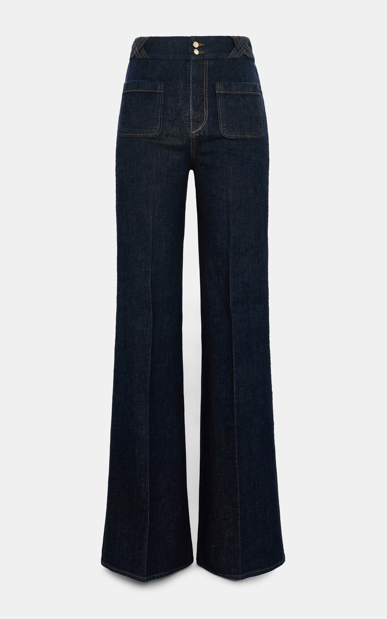 Donkerblauw Jeansbroek image