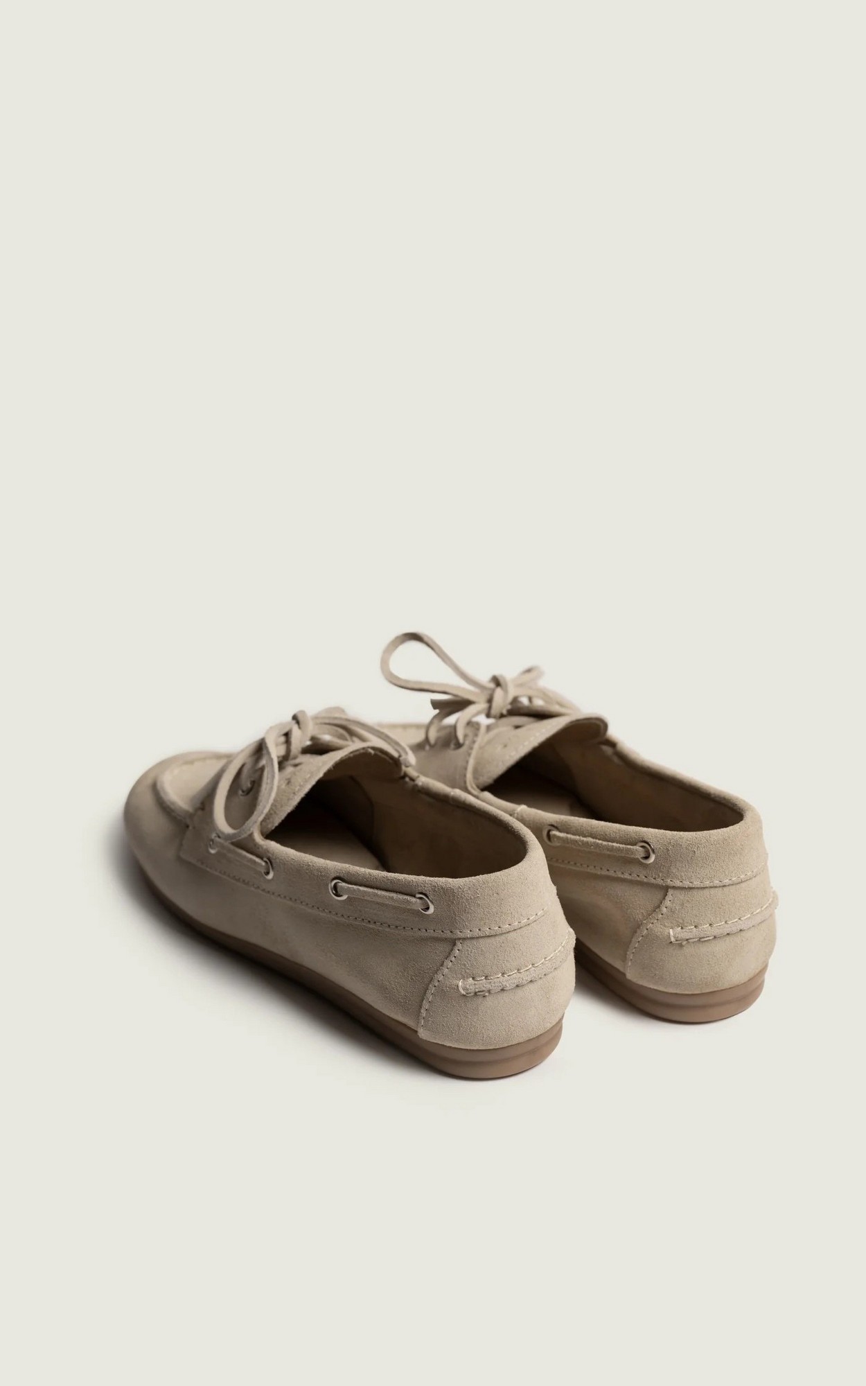 Taupe Bootschoen image