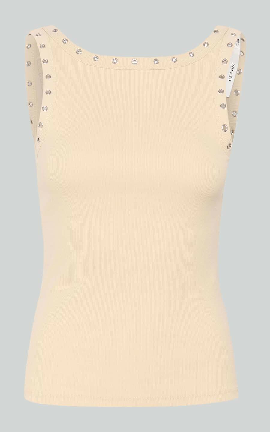 zoom in on Beige T-shirt/top image Beige T-shirt/top image