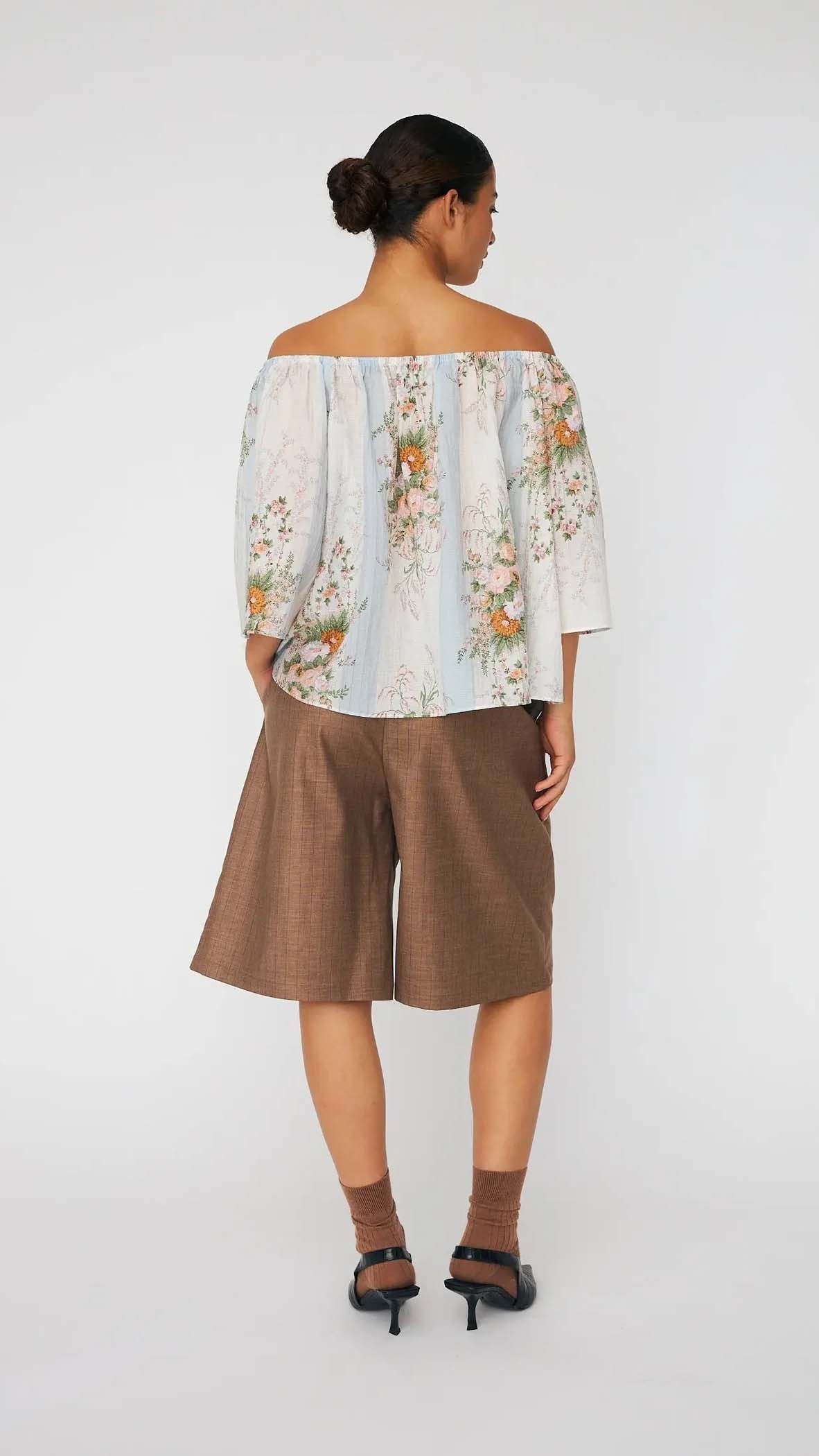 Lichtblauw Blouse image