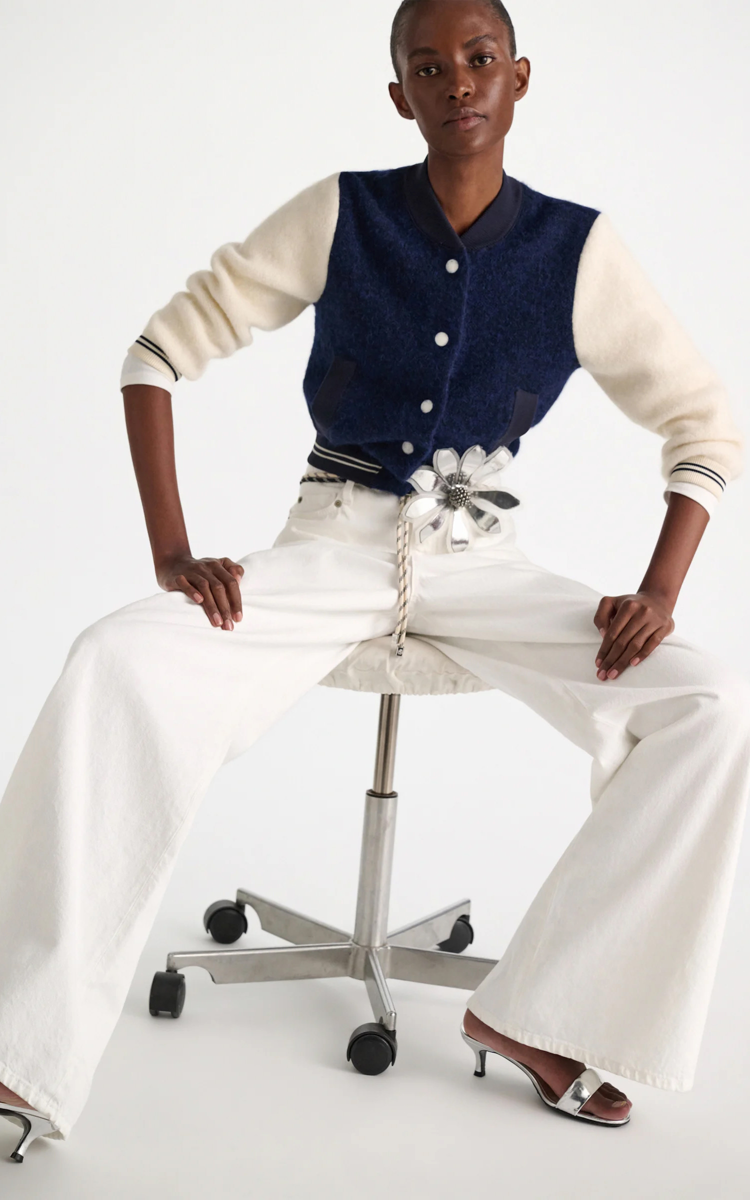 Wit Jeansbroek image