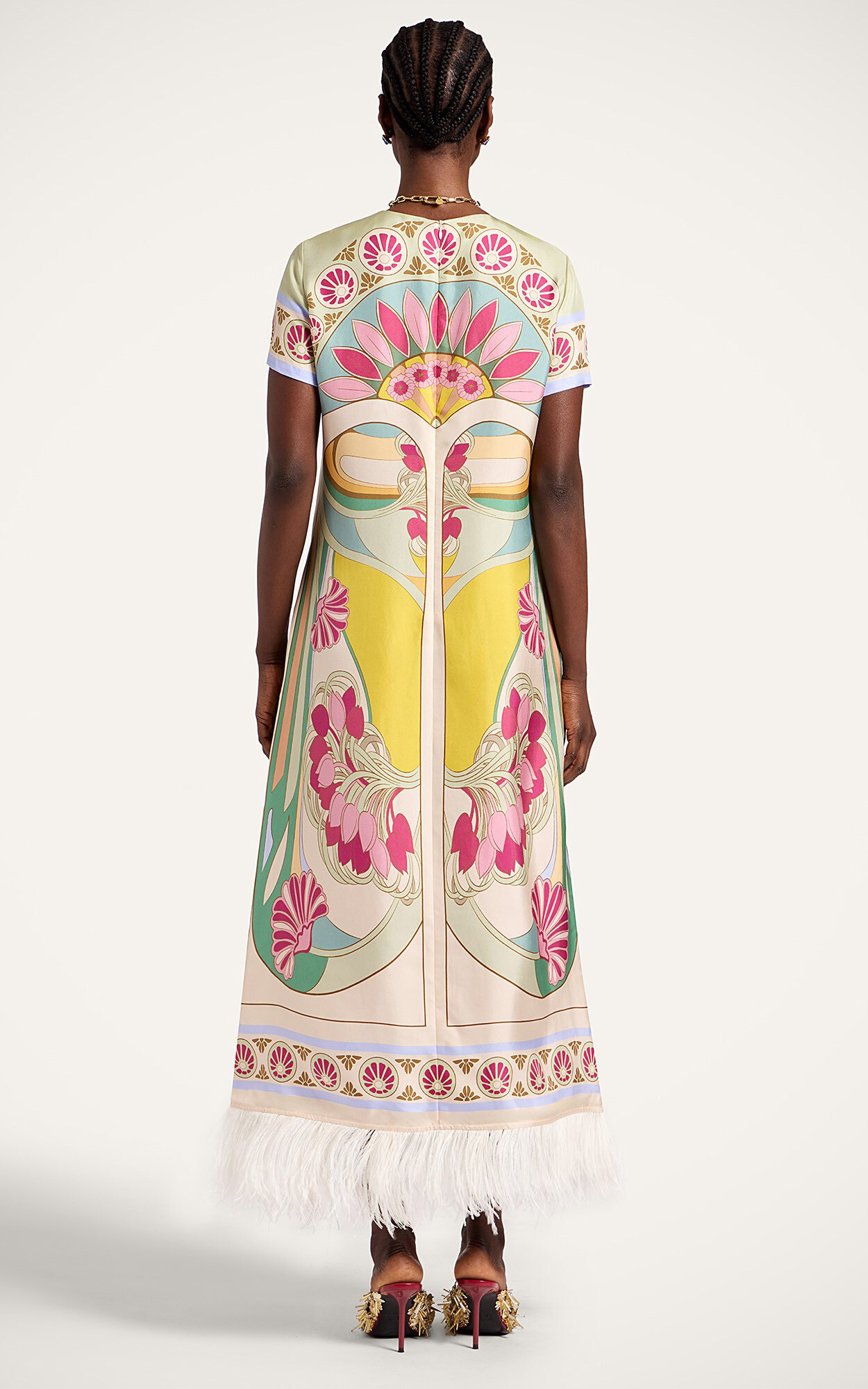 Lichtgroen Jurk image