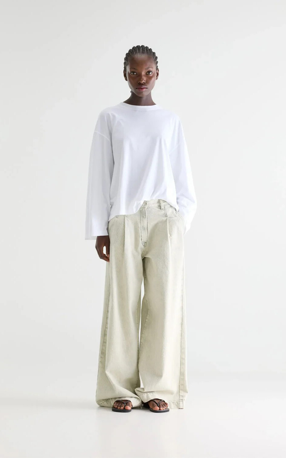 Lichtgroen Broek image