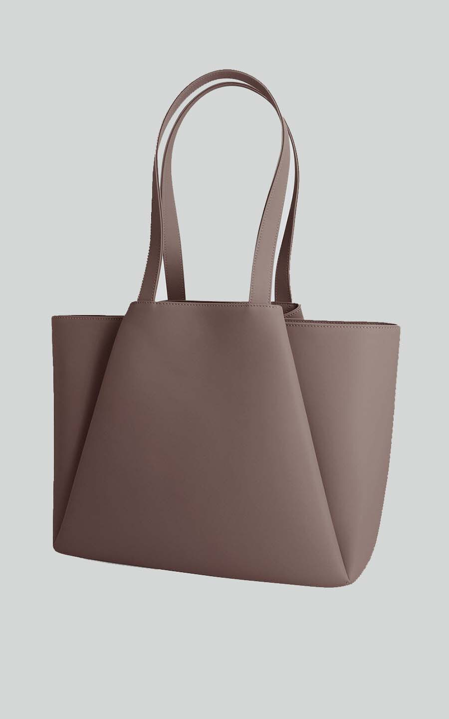 Taupe Schoudertas