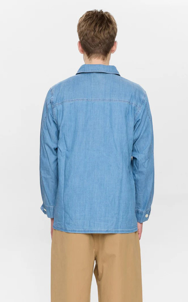Lichtblauw Overshirt