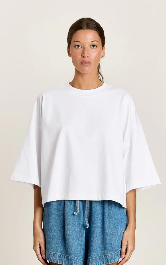Wit T-shirt/top