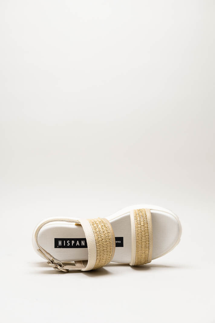 Beige Sandaal plat image