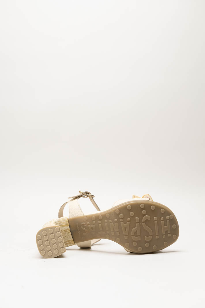 Ecru Sandaal hak image