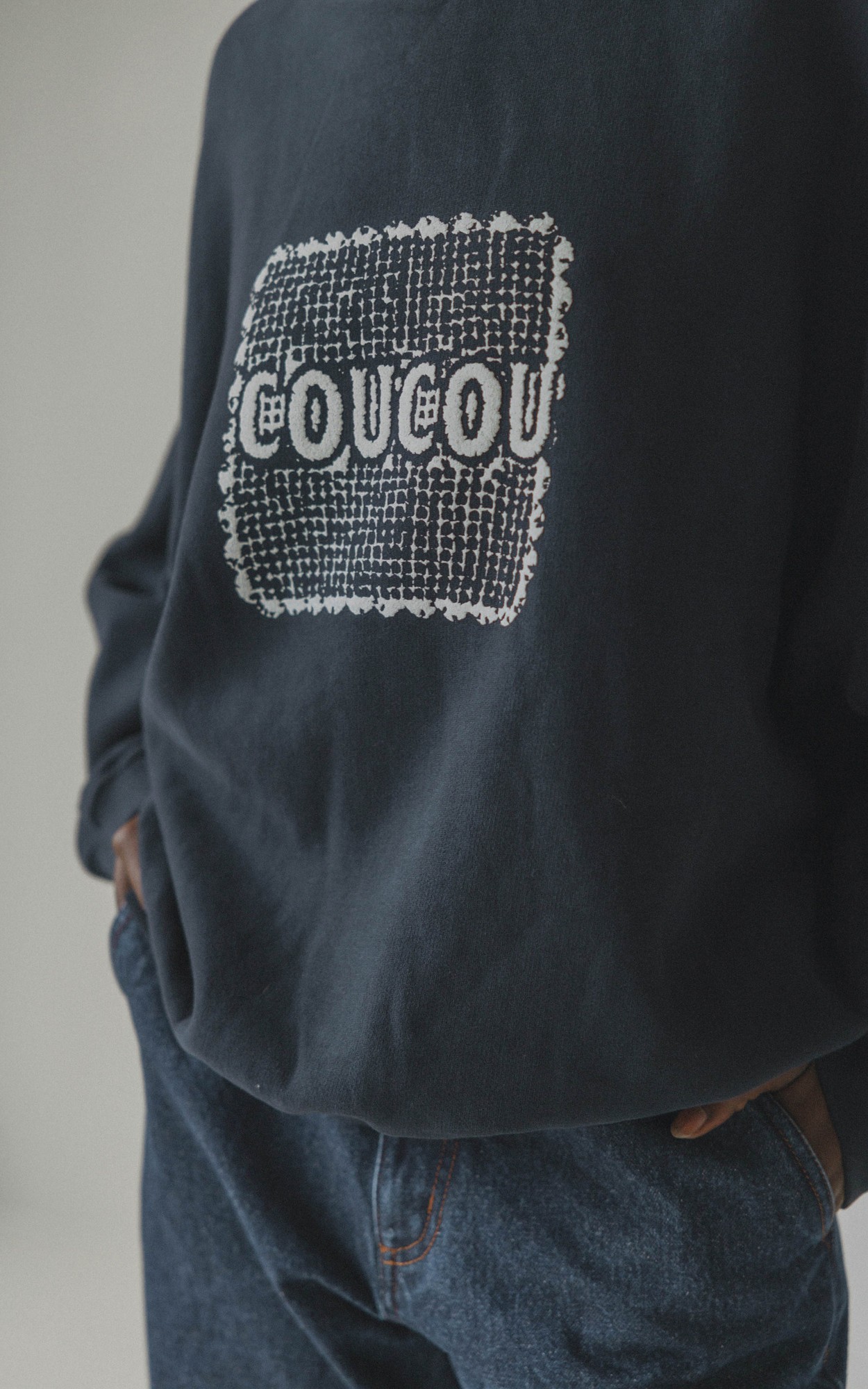 Marineblauw Sweater image