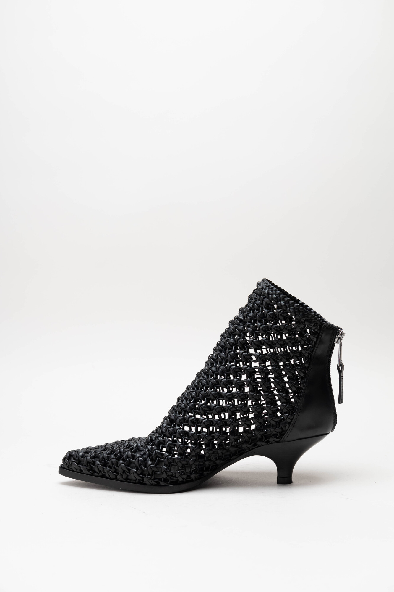 Zwart Enkellaars hak image