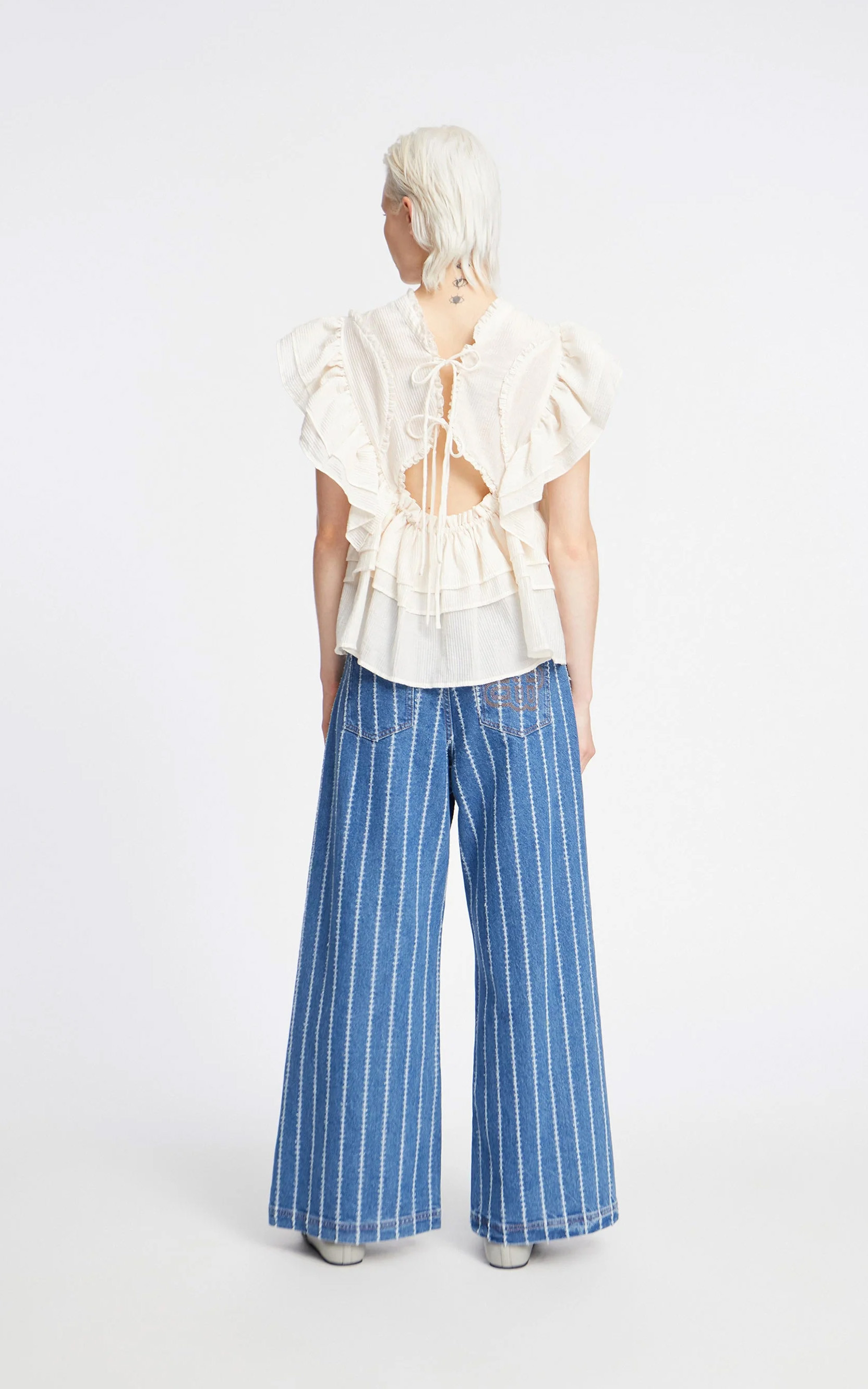 zoom in on Ecru Blouse image Ecru Blouse image