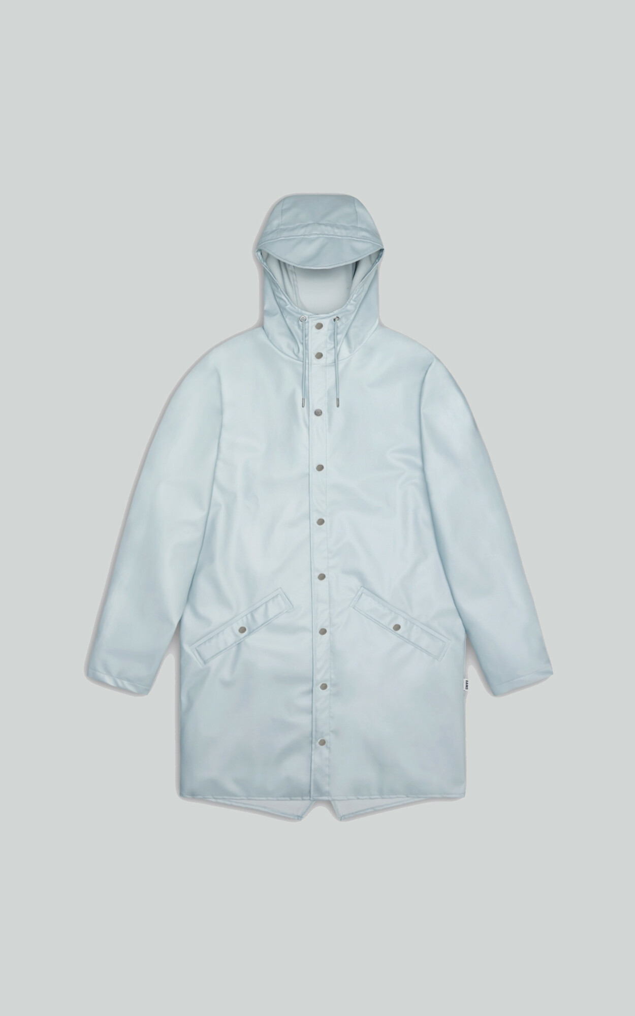 Rains Lichtblauw Jas La Bottega