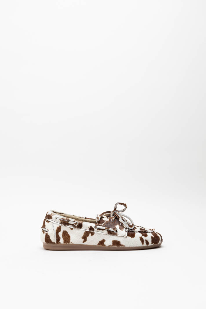 Beige Bootschoen