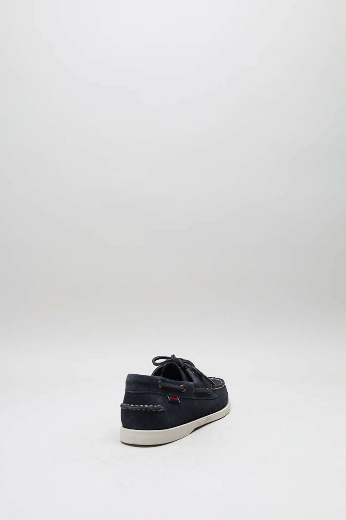 Donkerblauw Bootschoen image
