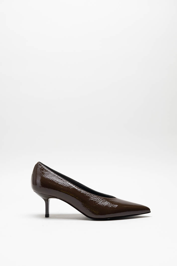 Donkerbruin Pump