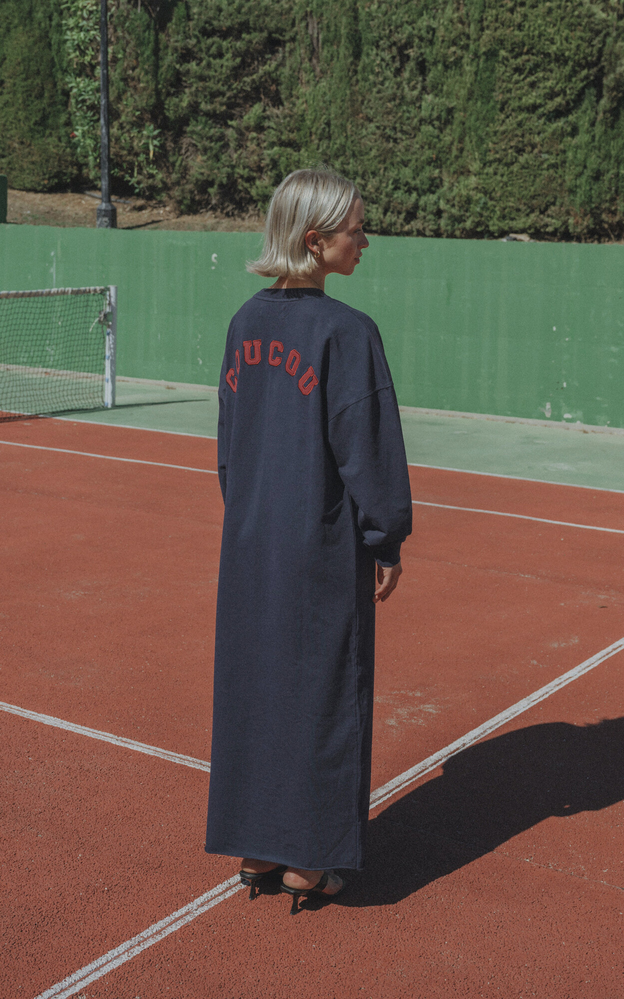 Marineblauw Jurk image