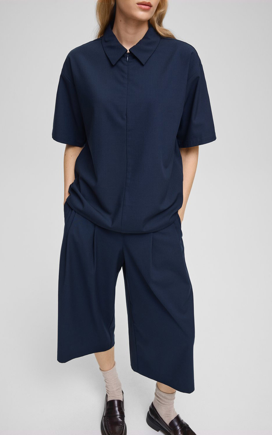 Blauw Blouse