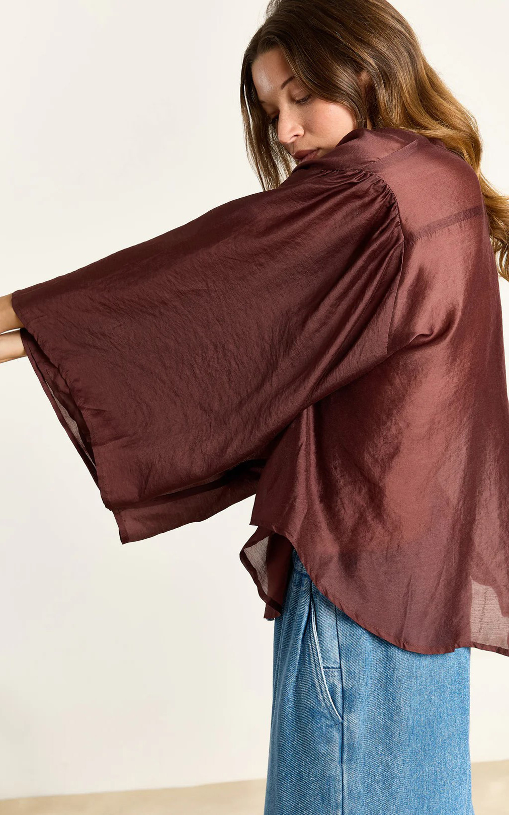 Donkerbruin Blouse image