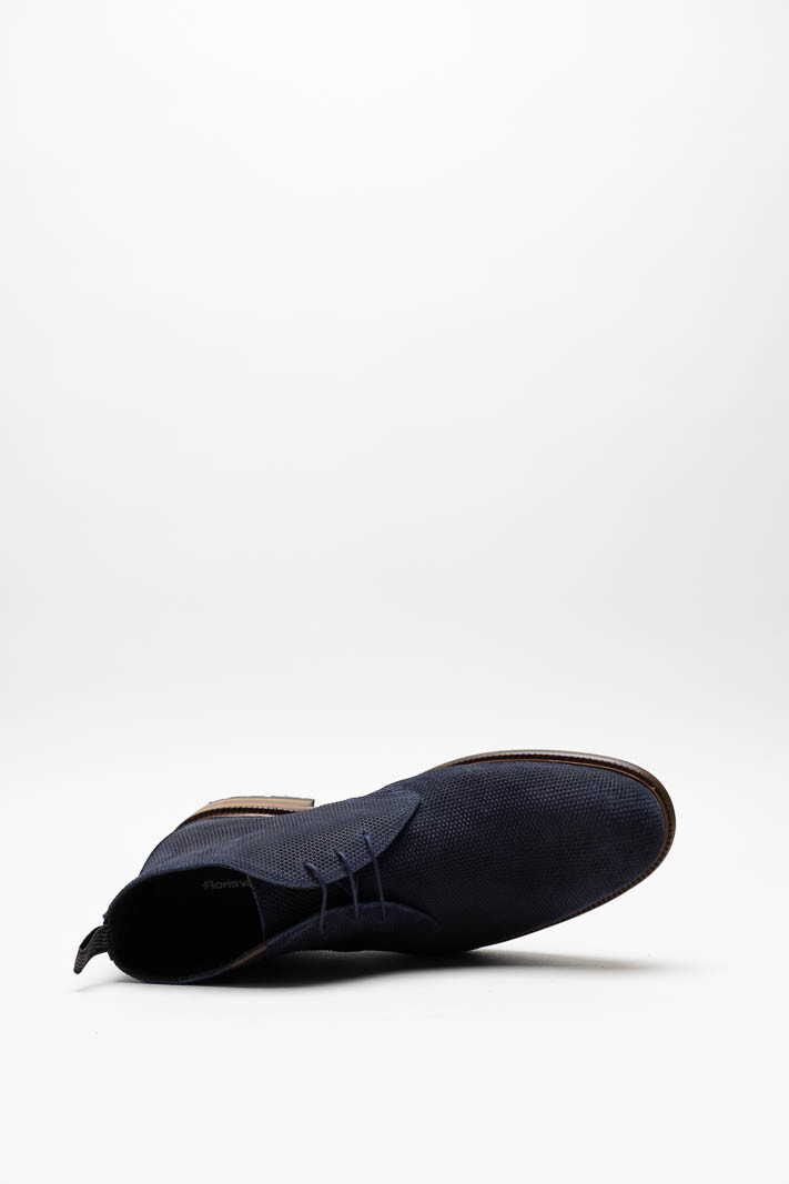 Donkerblauw Veterschoen hoog image
