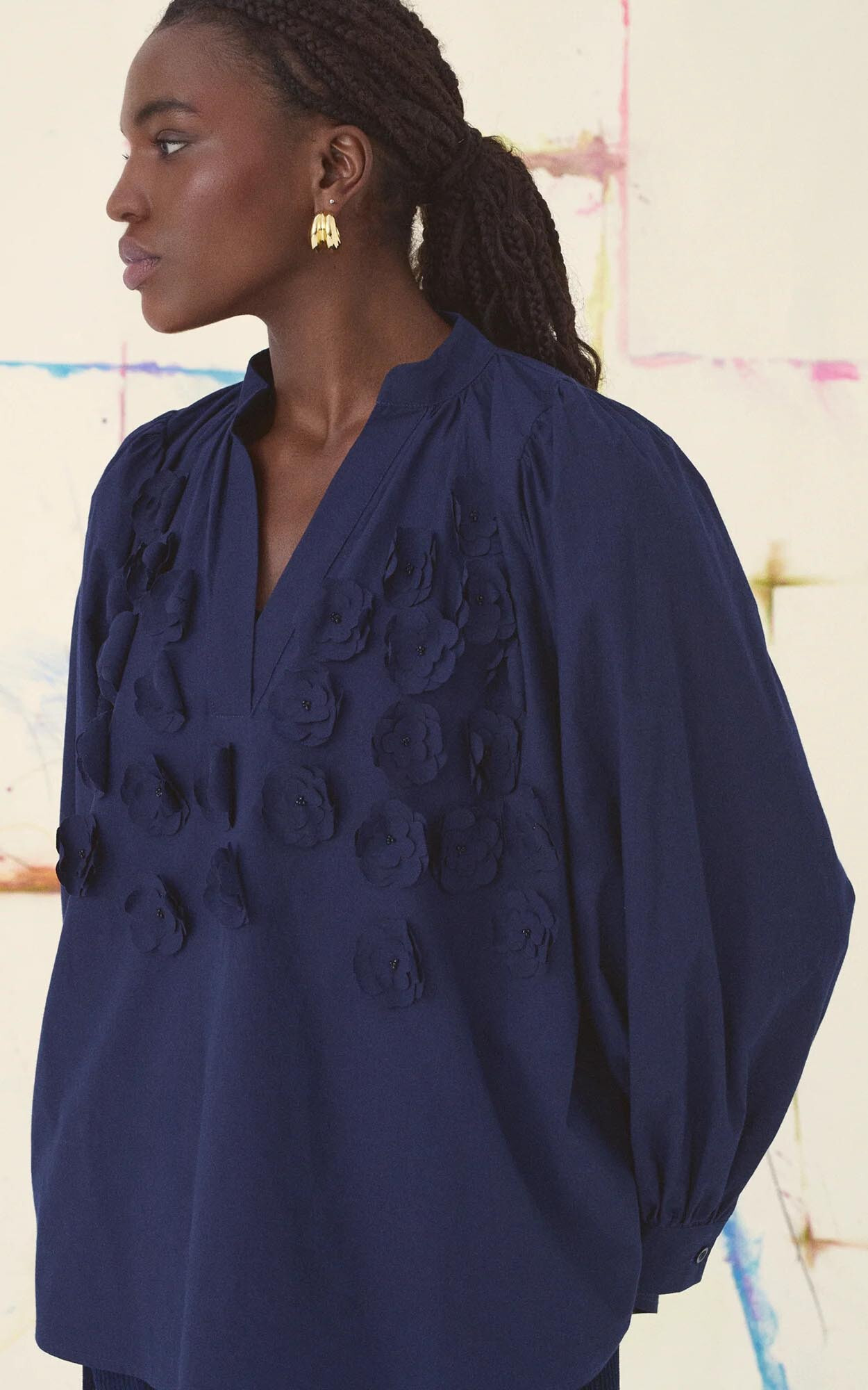 Blauw Blouse