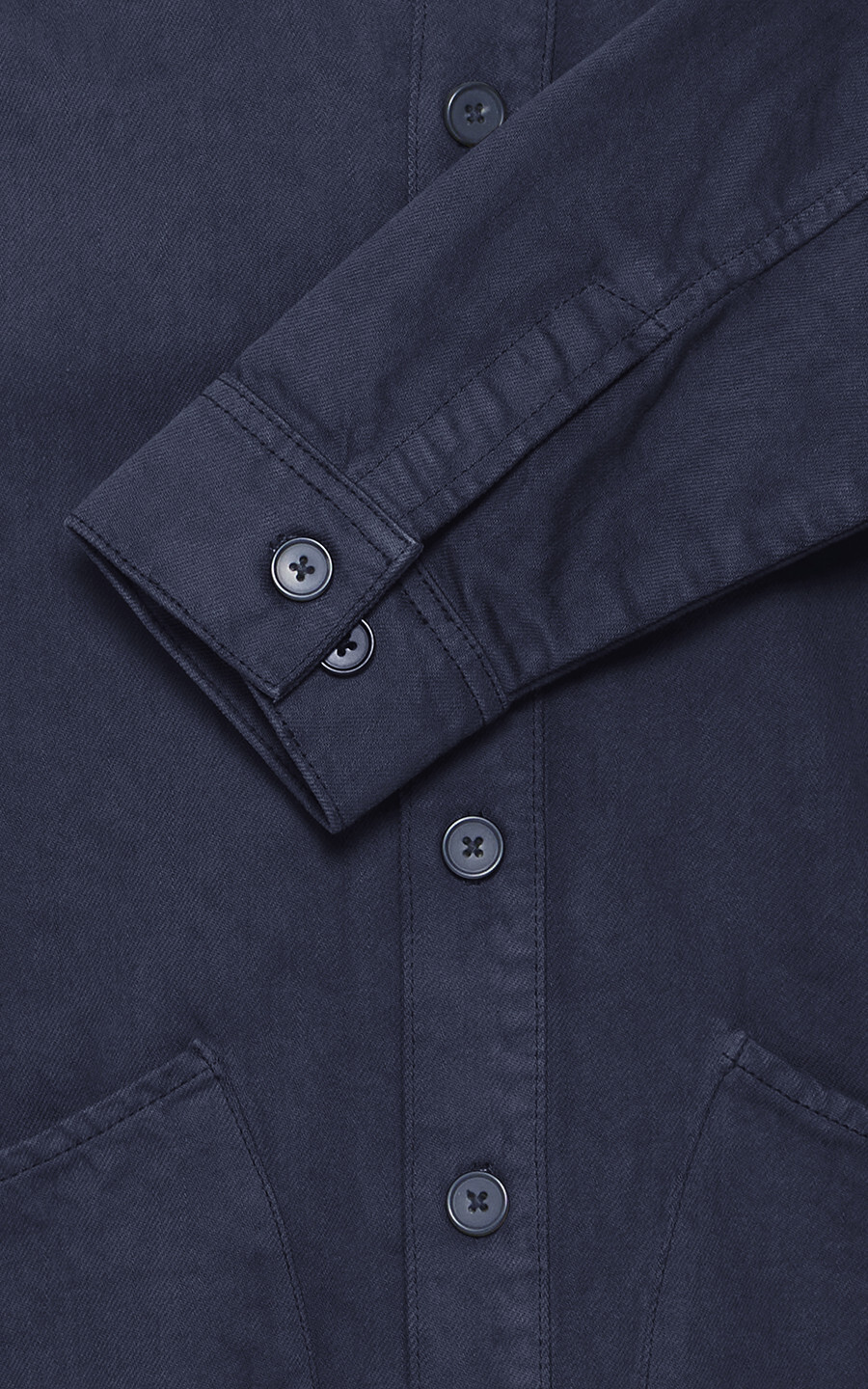 Donkerblauw Overshirt image