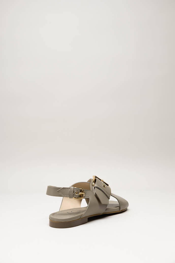 Kaki Sandaal plat image