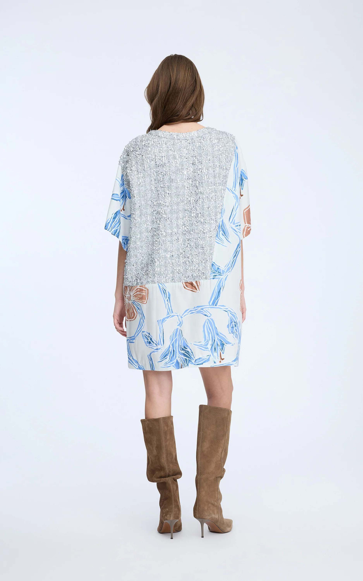 Blauw Jurk image