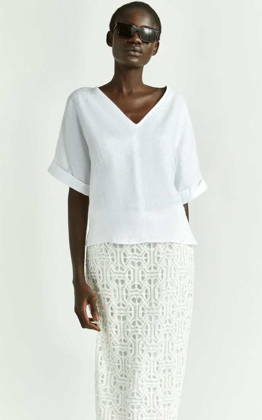 Wit Blouse