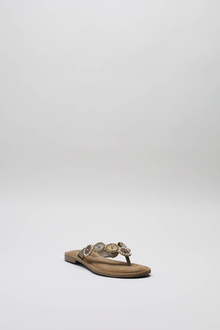 zoom in on Beige Slipper image Beige Slipper image