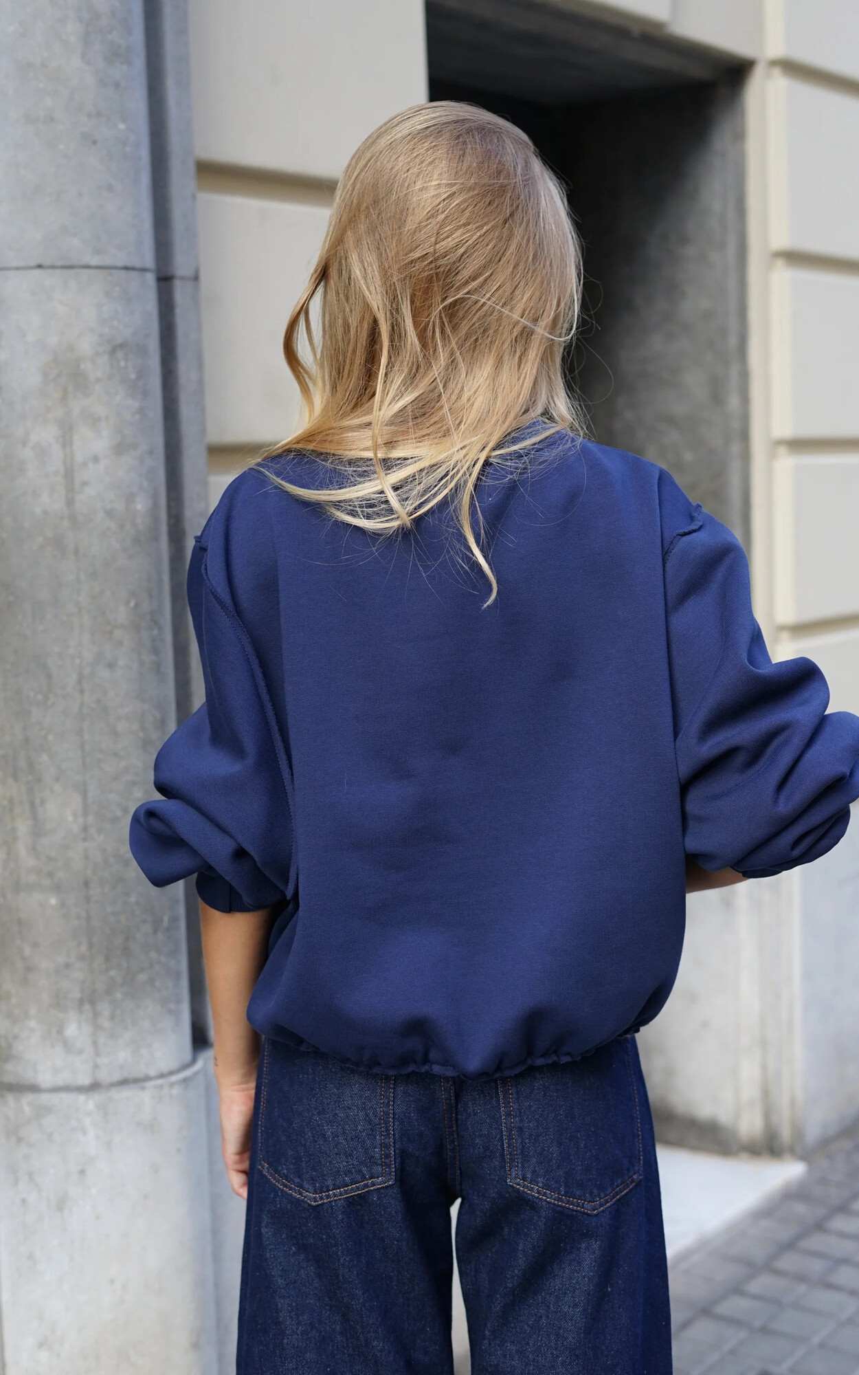 Blauw Sweater/trui