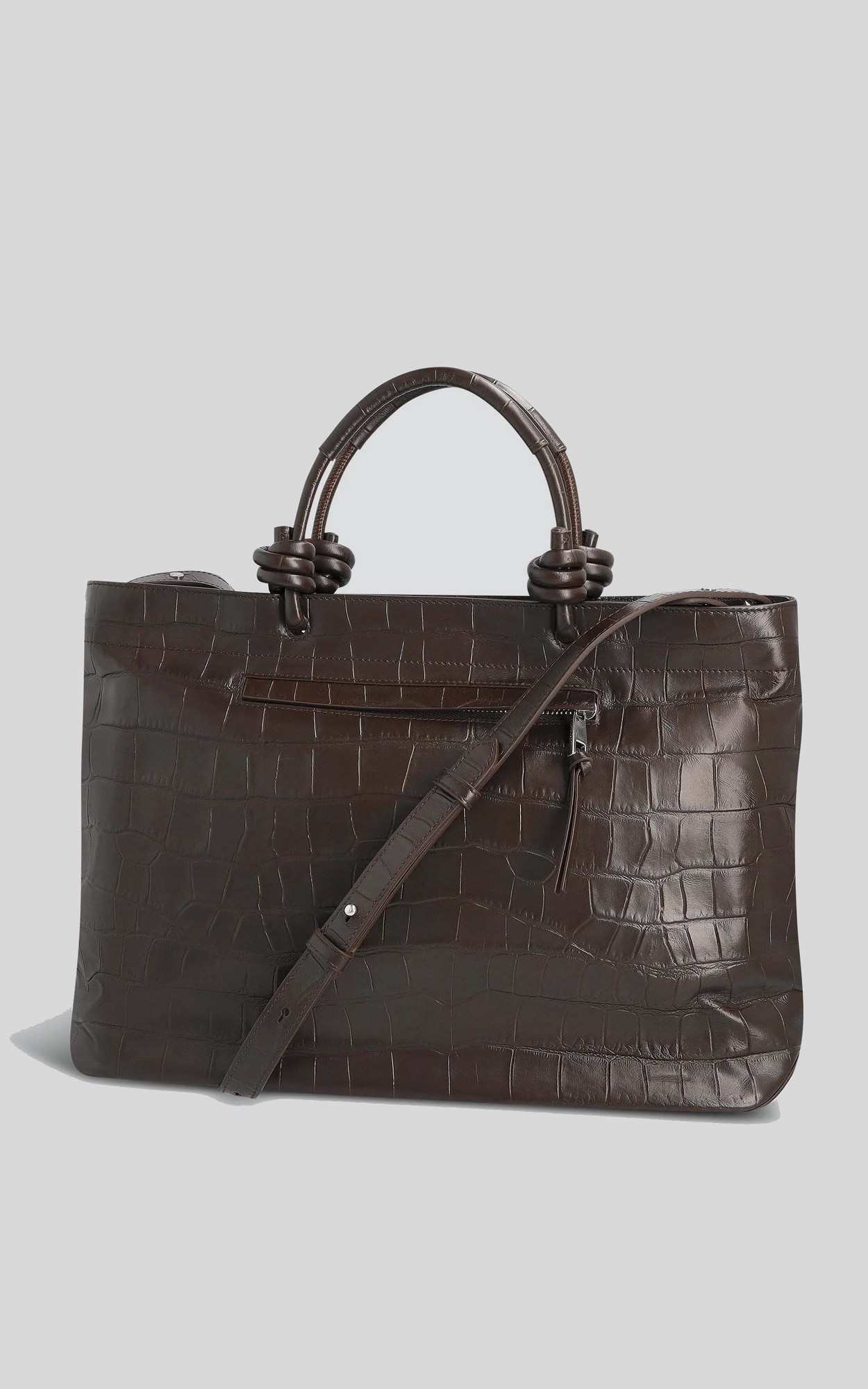 Donkerbruin Handtas