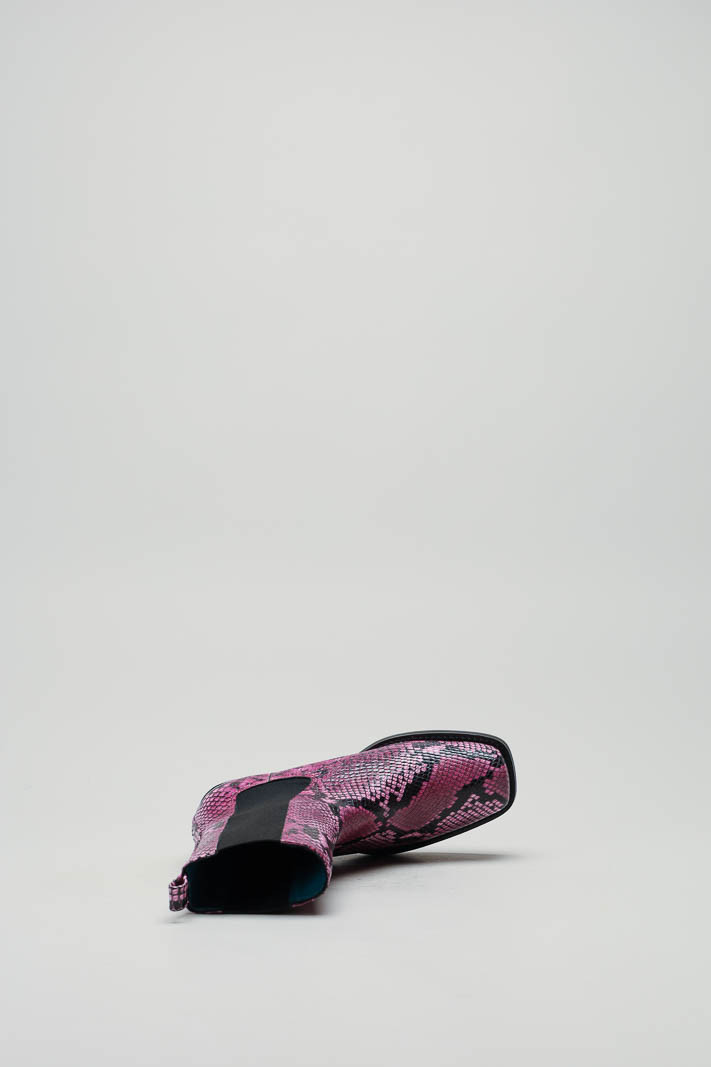 zoom in on Fuchsia Enkellaars plat image Fuchsia Enkellaars plat image