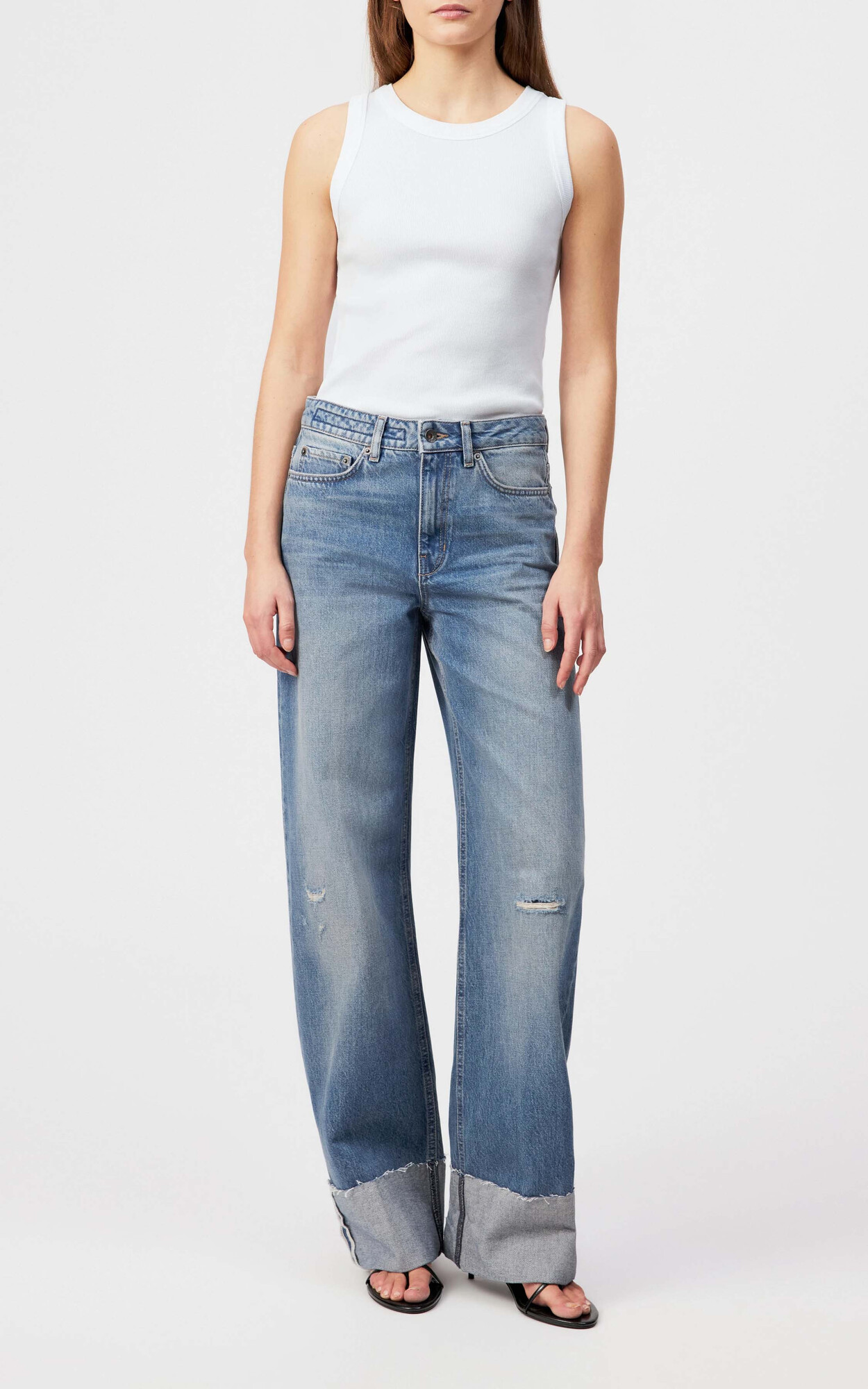 Blauw Jeansbroek