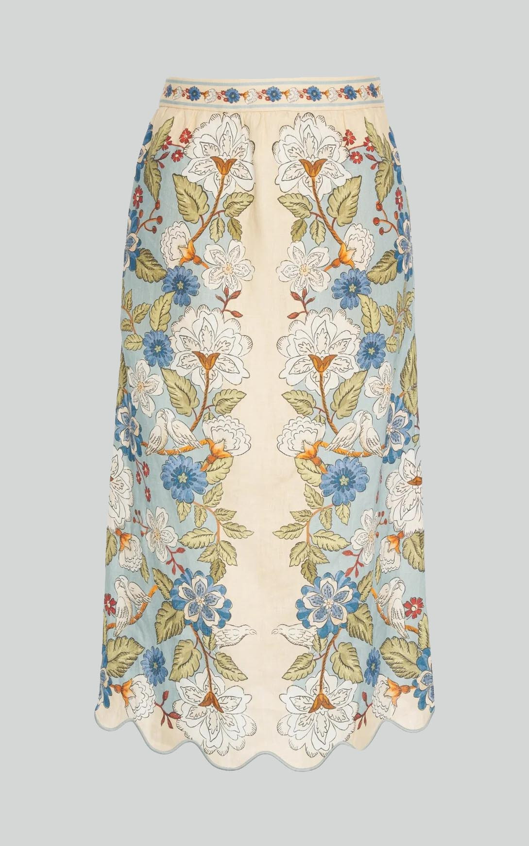 Lichtblauw Rok image