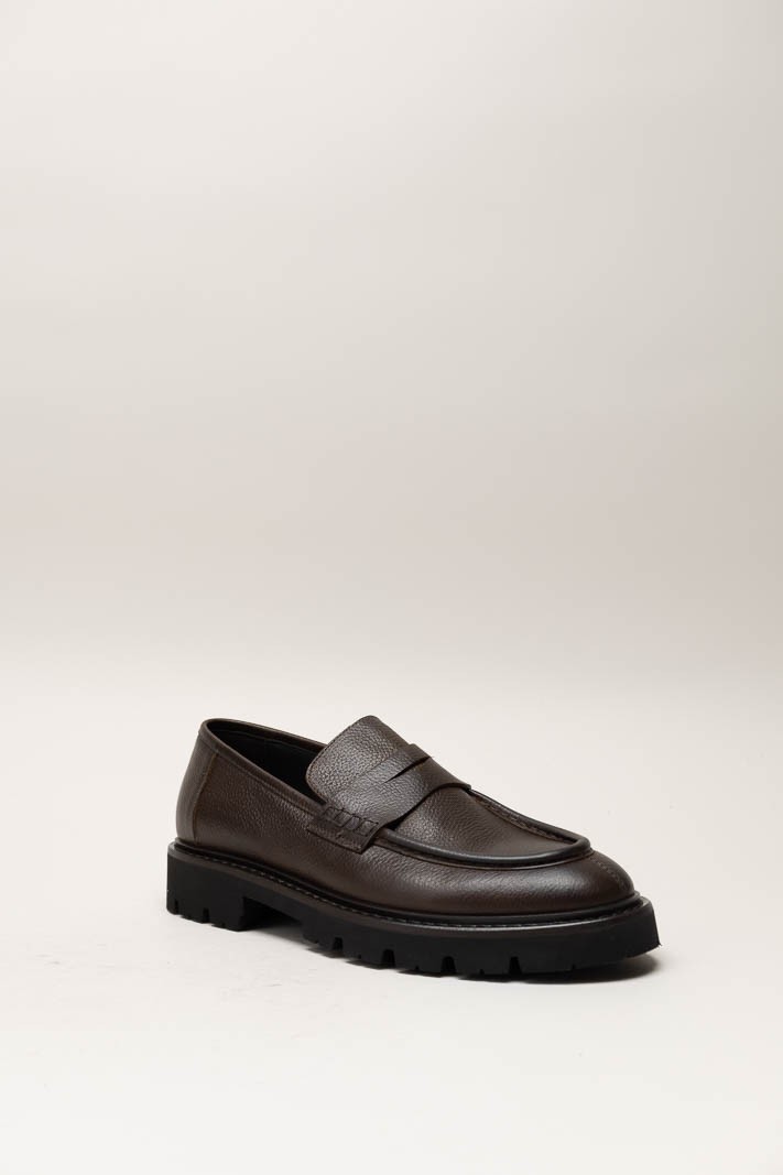 Donkerbruin Mocassin