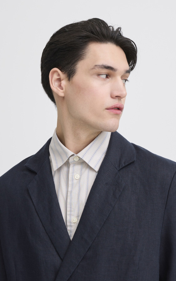 Donkerblauw Blazer image