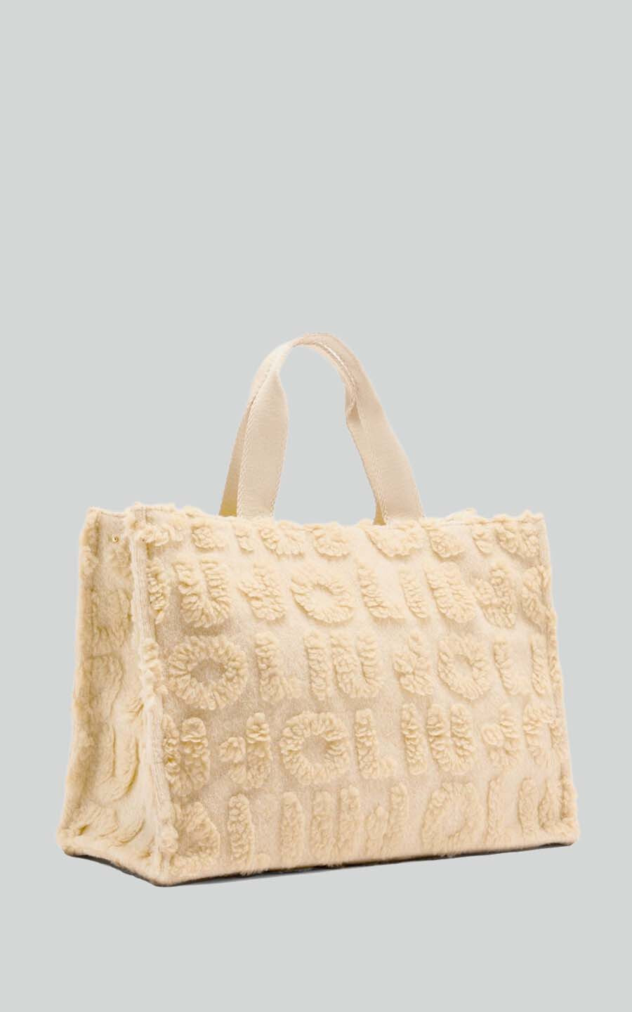 Beige Handtas