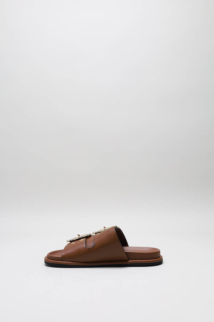 zoom in on Cognac Slipper image Cognac Slipper image